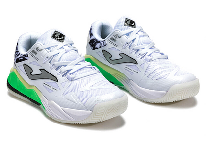 Biało-zielone buty Joma Spin Men 2502 TSPINW2502OM