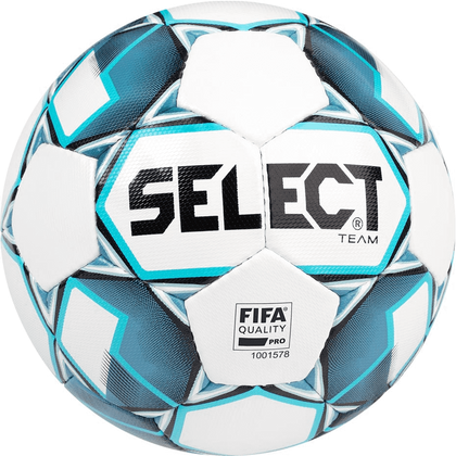 Biało-niebieska piłka nożna Select Team FIFA rozmiar 5