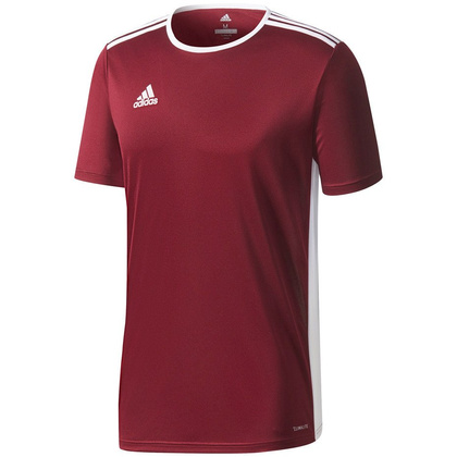 Bordowa koszulka Adidas Entrada 18 CD8430