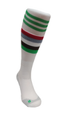 Białe getry piłkarskie adidas M640