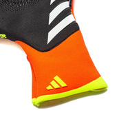 Czarno-koralowe rękawice bramkarskie Adidas Predator GL Pro IQ4031