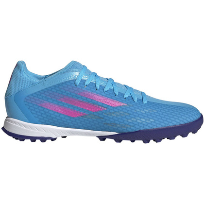Niebiesko-granatowe buty turfy Adidas X Speedflow.3 GW7508
