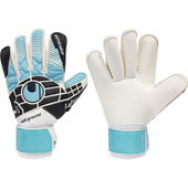 Biało-turkusowe rękawice bramkarskie Uhlsport Eliminator Soft 101103101