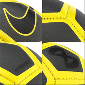 Szaro-żółta piłka nożna halowa Nike Futsal Menor X SC3039-060 r4