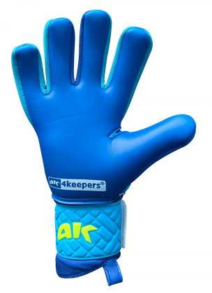 Turkusowo-niebieskie rękawice bramkarskie 4Keepers Soft Azur NC