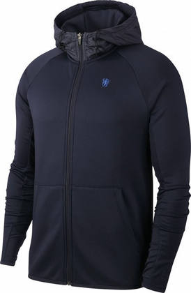 Bluza treningowa Nike Chelsea Warm Hoodie AT4072-451 granatowa
