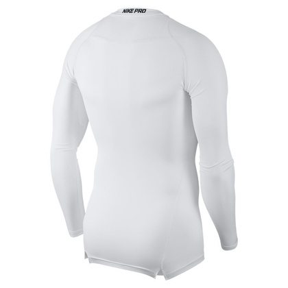 Biała koszulka termoaktywna Nike Pro Top Compression 838077-100