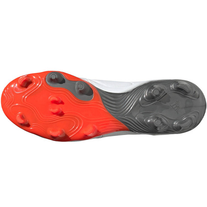 Biało-czerwone buty piłkarskie korki Adidas Copa Sense.2 FG FY6178