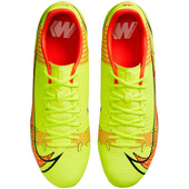 Żółte buty piłkarskie korki Nike Mercurial Vapor 14 Academy FG/MG CU5691 760