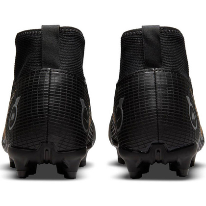 Czarne buty piłkarskie Nike Mercurial Superfly 8 Academy FG/MG DJ2854 007 - Junior