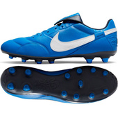 Niebieskie buty piłkarskie Nike Premier III FG AT5889 414