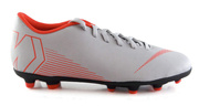 Szare buty piłkarskie Nike Mercurial Vapor Club GS FG/MG AH7378-060