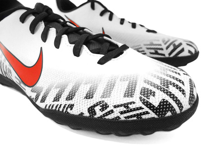 Biało-czarne buty piłkarskie na orlik Nike Mercurial Vapor Club Neymar TF AV4764-170