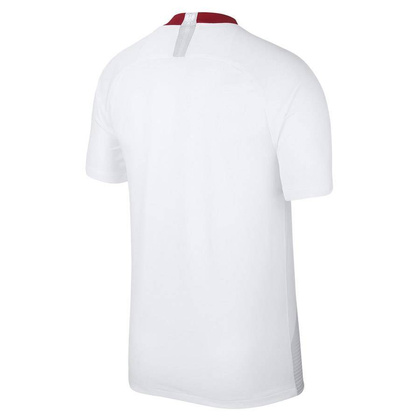 Biało-czerwona koszulka oficjalna reprezentacji Polski Nike Breathe Stadium Home 2018 893893-100