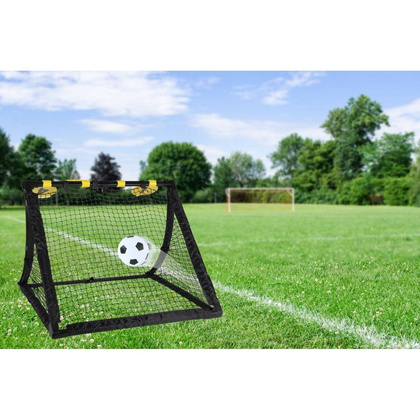 Czarna bramka ścianka treningowa do odbijania piłki rebounder Dunlop 4w1 184838