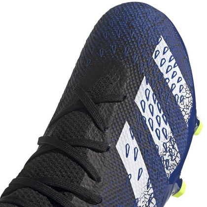 Czarno-granatowe buty piłkarskie korki Adidas Predator Freak.3 L FG FY0615