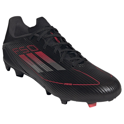 Czarno-czerwone buty piłkarskie Adidas F50 League IE1294