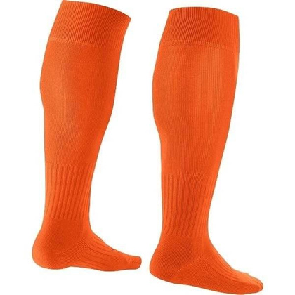 Pomarańczowe getry skarpety piłkarskie Nike Classic II Cush OTC Team SX5728 816