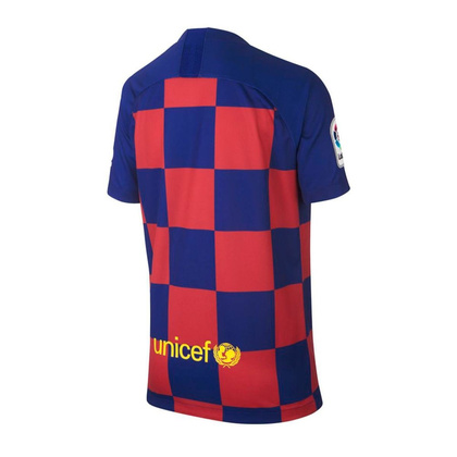 Koszulka Nike FC Barcelona Breathe Stadium Home Junior AJ5801-457 bordowo-granatowa