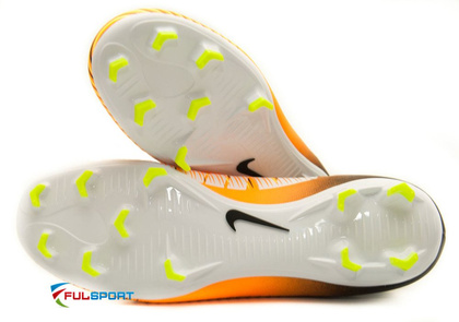 Pomarańczowo-czarne buty piłkarskie NIke Mercurial Victory FG 831945-801