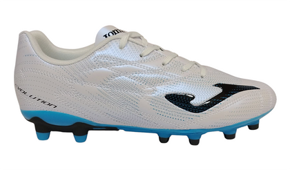 Biało-niebieskie buty piłkarskie Joma Evolution 2532 EVJW2532FG