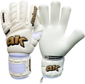 Biało-złote rękawice bramkarskie 4Keepers Champ Gold V NC