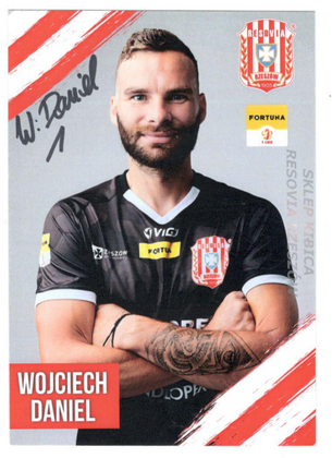 Pocztówka zawodnika - Wojciech Daniel