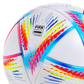 Biała piłka nożna Adidas Al Rihla League Fifa World Cup 2022 H57791