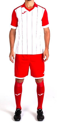 Biało-czerwona koszulka piłkarska Joma Grada 100680.206