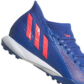 Niebieskie buty piłkarskie turfy Adidas Predator Edge.3 TF GW9999