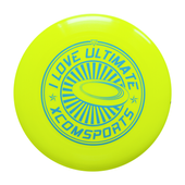FRISBEE X-COM UT175 i LOVE ULTIMATE YELLOW