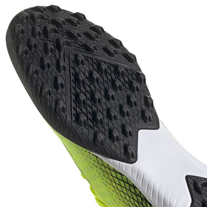 Seledynowo-czarne buty piłkarskie turfy Adidas X Ghosted.3 TF FW6944