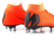 Pomarańczowo-czarne buty piłkarskie Nike Mercurial Superfly Academy SG-PRO AH7364-810