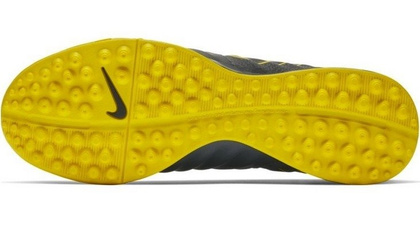 Szaro-żółte buty piłkarskie na orlik Nike TiempoX Legend Academy TF AH7243-070