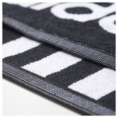 Czarny sportowy ręcznik Adidas Towel AB8008 140x80 cm