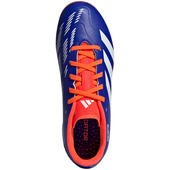 Granatowo-pomarańczowe buty piłkarskie Adidas Predator League IF6412 - Junior