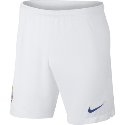 Białe spodenki piłkarskie Nike FC Chelsea Breathe Stadium AJ5703-100