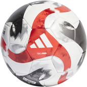Biało-czerwona piłka nożna Adidas Tiro Pro OMB HT2428
