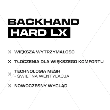 Biało-niebieskie rękawice bramkarskie Football Masters Invictus X White Blue