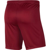Bordowe spodenki Nike Park III BV6855 677