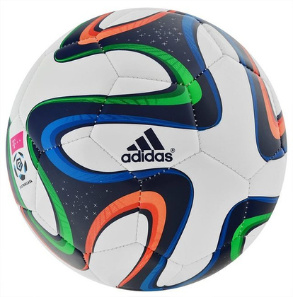 PIŁKA NOŻNA ADIDAS BRAZUCA GLIDER EKSTRAKLASA M35840 r5