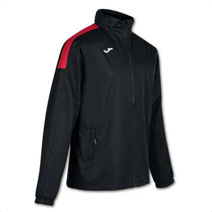 Czarno-czerwona kurtka Joma Trivor Raincoat 102261.106