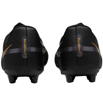 Czarne buty piłkarskie korki Nike Phantom GT2 Academy FG/MG DC0812 007 - Junior