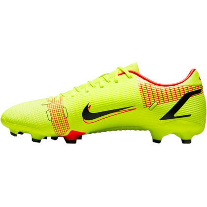 Żółte buty piłkarskie korki Nike Mercurial Vapor 14 Academy FG/MG CU5691 760