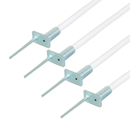 Biało-czerwone chorągiewki narożne boiskowe NO10 CFG-100SWB