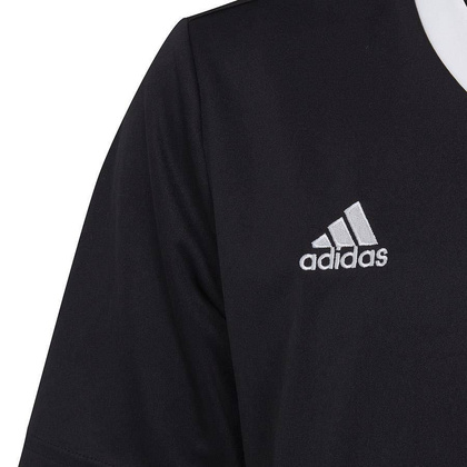 Czarna koszulka Adidas Entrada 22 H57497 - Junior