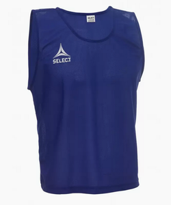 Niebieski znacznik piłkarski sportowy narzutka Select Basic Senior 640007