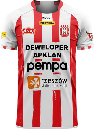 Koszulka meczowa Vigo Resovia Rzeszów Fortuna 1 Liga 2021/2022 Junior + NADRUK