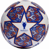 Biało-granatowa piłka nożna Adidas UCL League Istanbul Liga Mistrzów HU1580