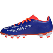 Granatowo-pomarańczowe buty piłkarskie Adidas Predator League IF6412 - Junior